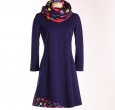 Biz Biz Double Maille Pastel Bleu-Polaire Rose