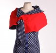 Etole Majuscule Rouge - Pois Bleu