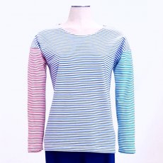 Pull Cool Ginette Fine Bleu