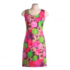 Robe Parfum D'Ete Coton Hortensia 