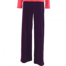 Pantalon L'Indispensable Velours Violet